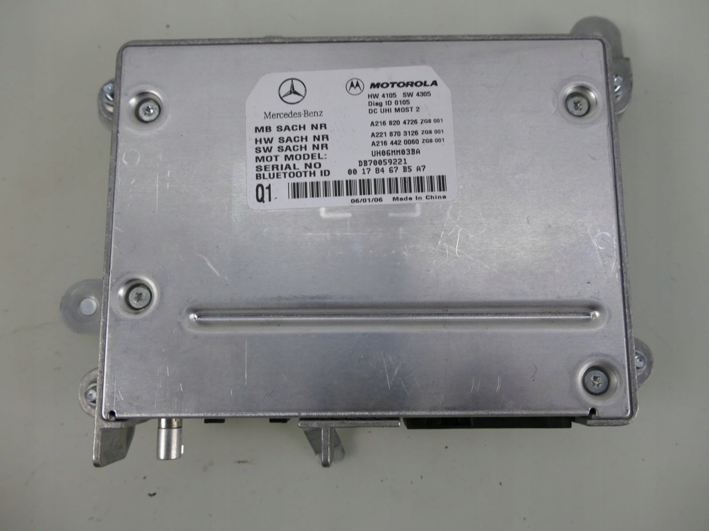 Купити Mercedes s w221 модуль bluetooth блок керування