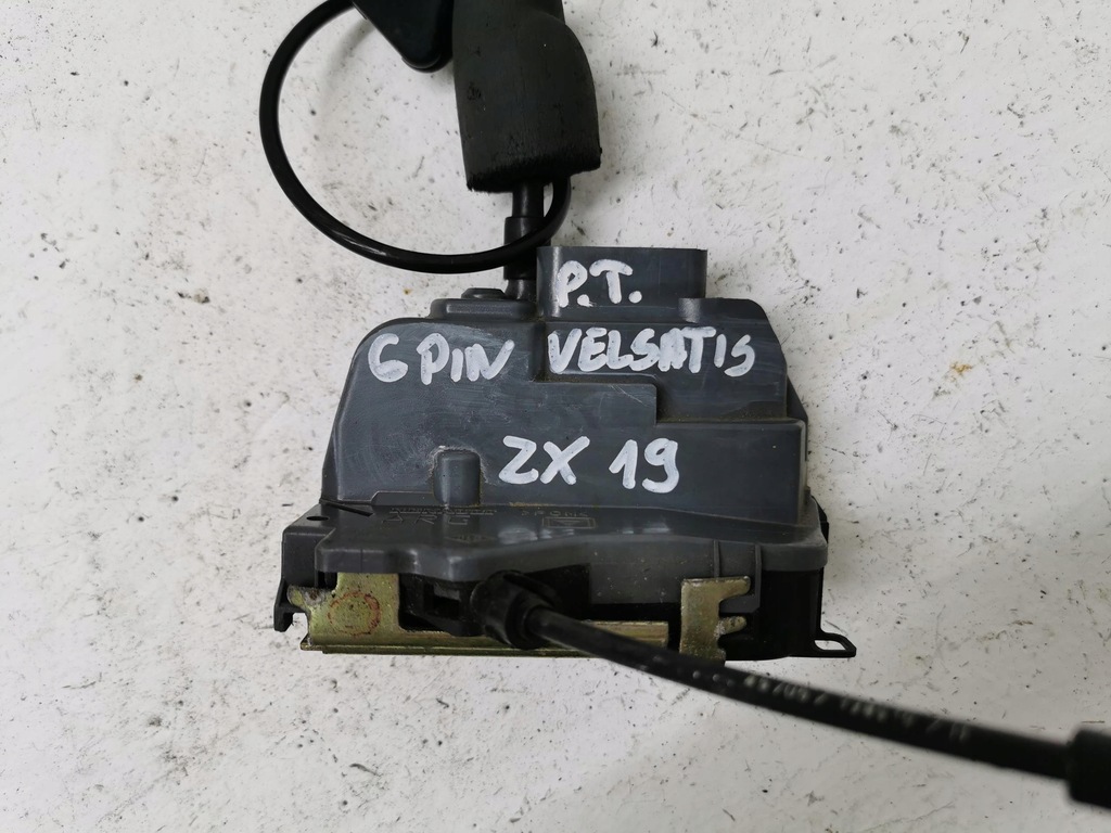 фото №3, Замок дверь правый задняя renault vel satis 6 pin