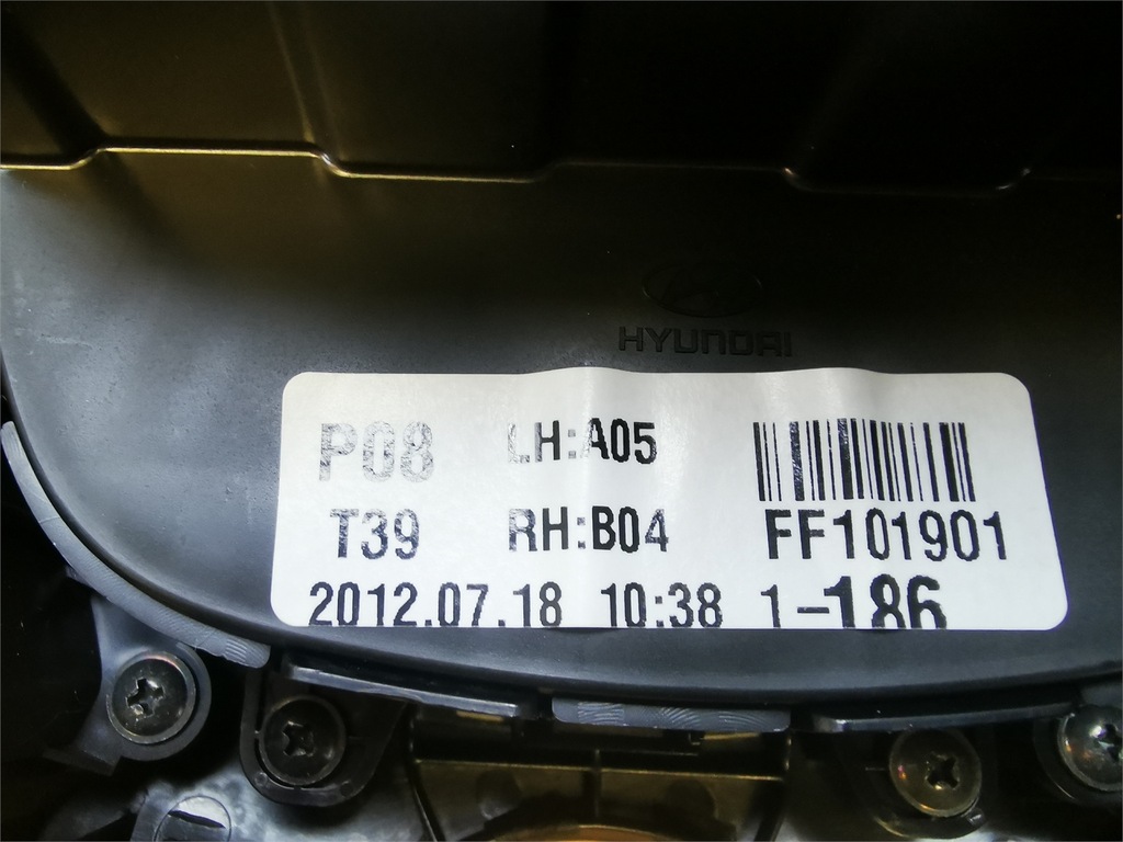 фото №7, Hyundai veloster i приборная панель панель кондиционера воздуховоды