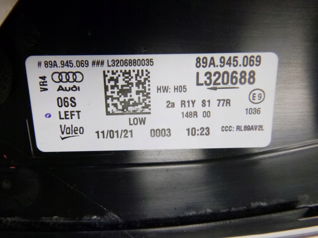 фото №15, Audi q4 e-tron лампа лівий задня задня 89a945069