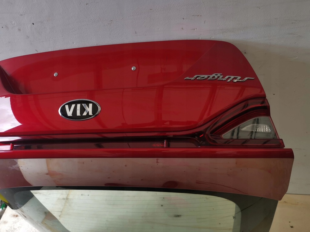 фото №5, Kia stinger крышка багажника багажника комплектная