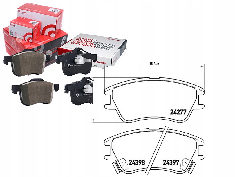 фото №16, Brembo p 30 027 набор тормозных колодок тормозных, тормоза дисковые