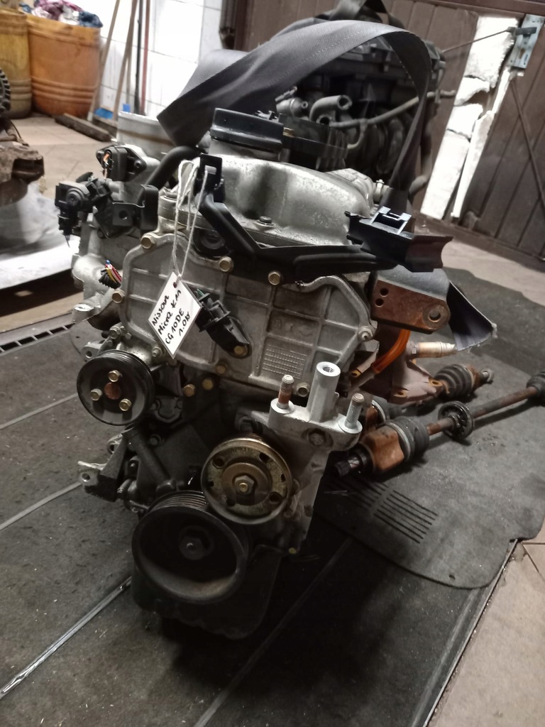 фото №9, Двигун cg10de 1.0b nissan micra k11 2001r