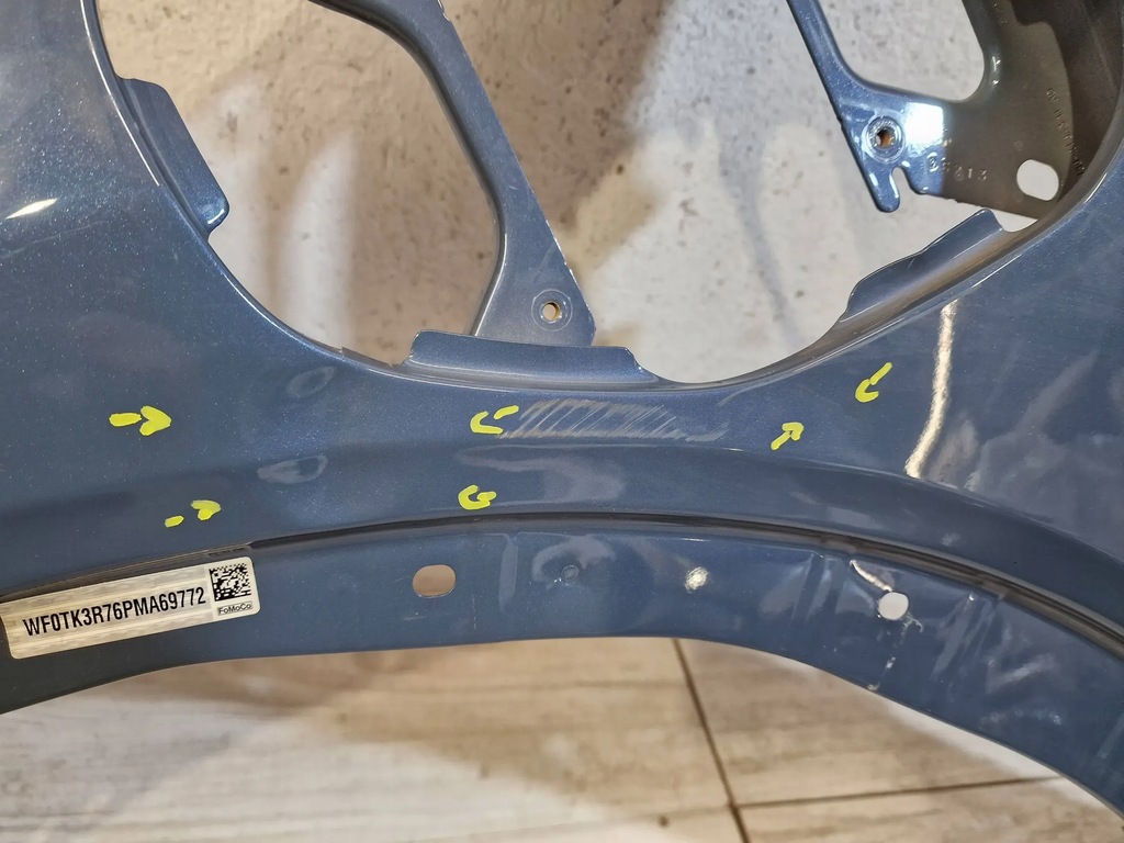 фото №9, Ford mustang mach e крыло левый