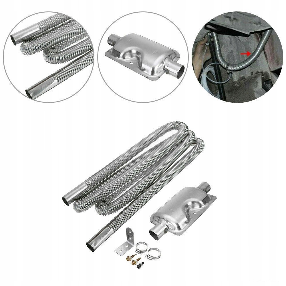 фото №1, Труба выхлопных газов выхлопная spalinowa 3m ø25mm гаситель