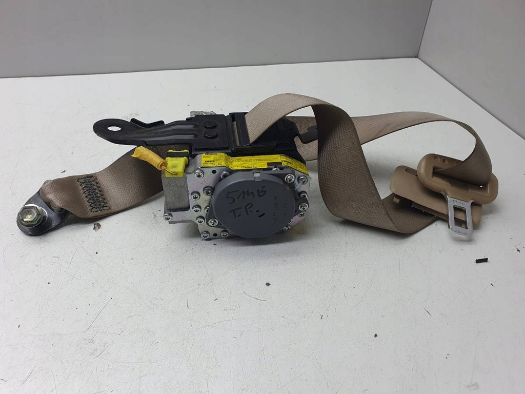 фото №1, Pas безопасности задняя правый beż lexus is 220 ii