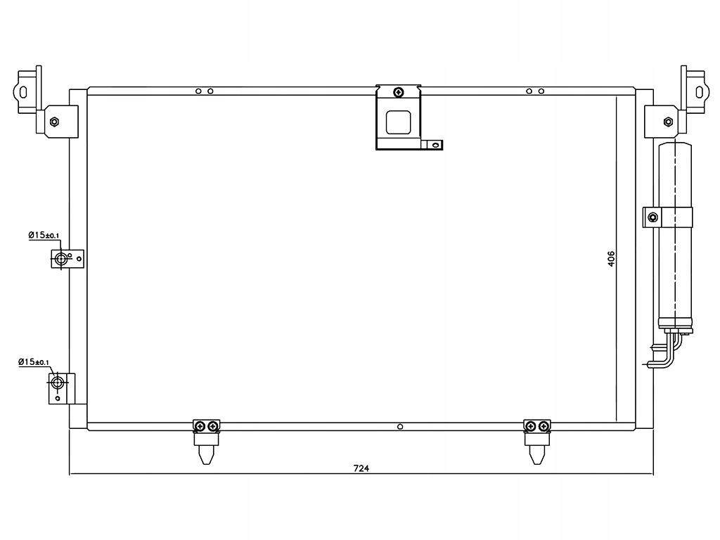 фото №1, Радіатор кондиціонера 8845048010