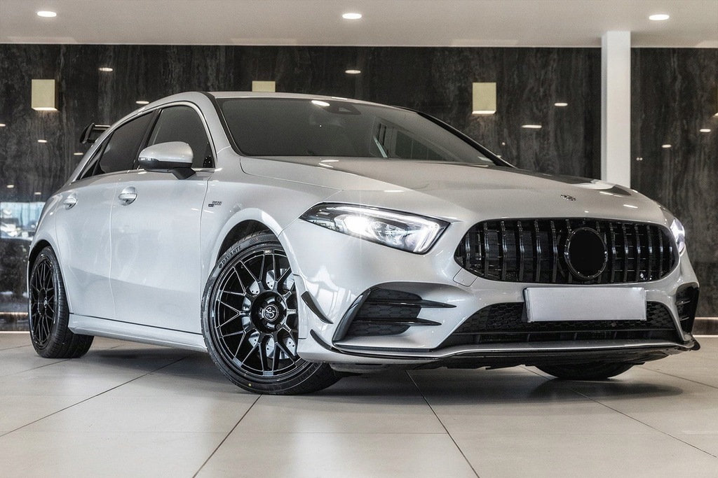 фото №11, Mercedes a-class w177 2018 решітка радіатора gt panamericana чорний