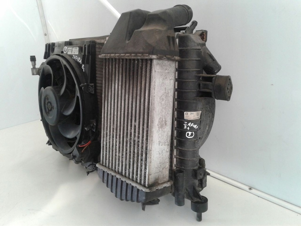 фото №9, Радіатор вентилятори комплект opel zafira 1,9 dti