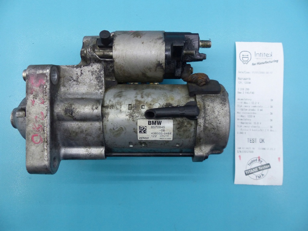 фото №1, Test стартер bmw f45 f46 2.0d