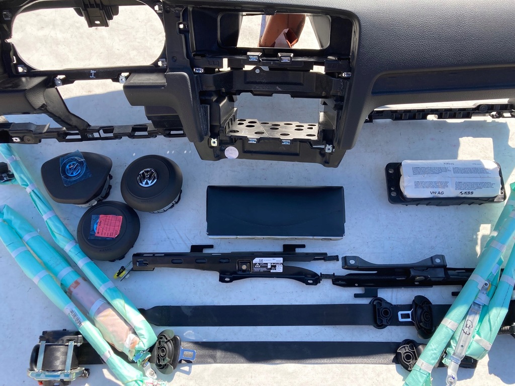 фото №6, Vw golf vii 7 usa приборная панель приборная панель консоль подушки безопасности