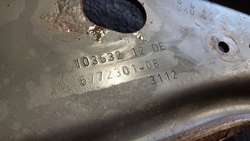 фото №3, Mini cooper r56 важіль лівий передній 6772301