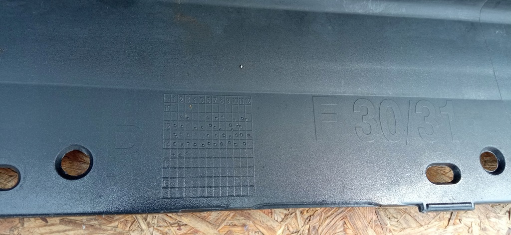 фото №11, Bmw 3 f30 f31 11- порог накладка порог молдинг порог правая 5177-7256912