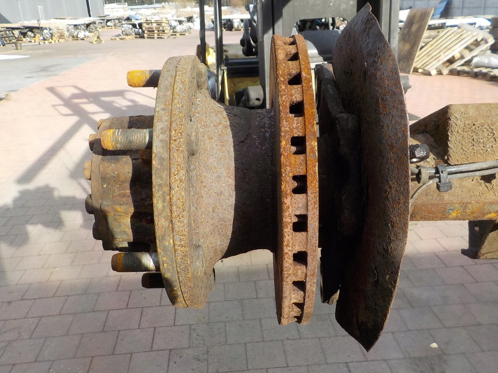 фото №8, Iveco eurocargo 08-15 3.9 мост задний 10/43 10.43 колеса 17.5