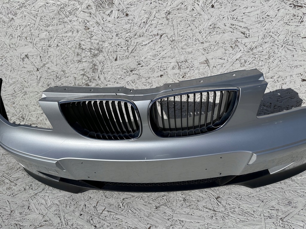 фото №6, Bmw 1 e87 бампер перед серебристый