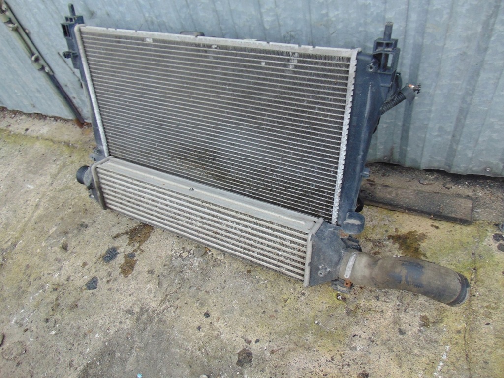 фото №10, Комплект радиатор вентилятор combo d doblo ii 1.3 d