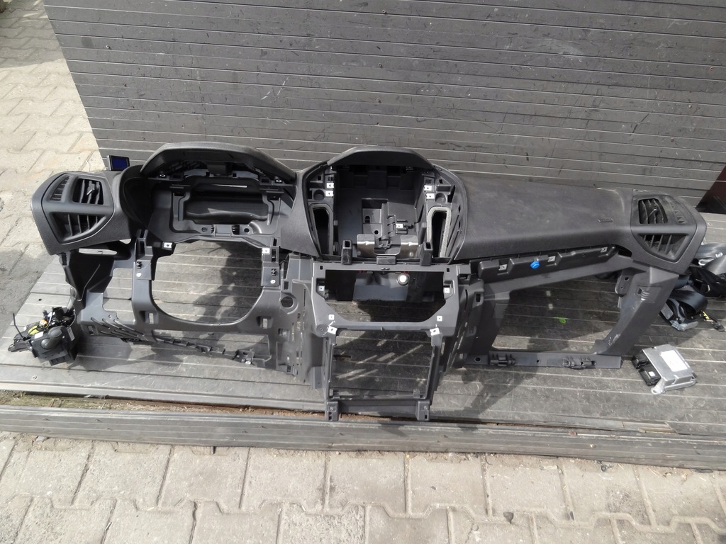 фото №6, Ford transit connect 2016 air bag панель приладів консоль 3x pas подушка europa org