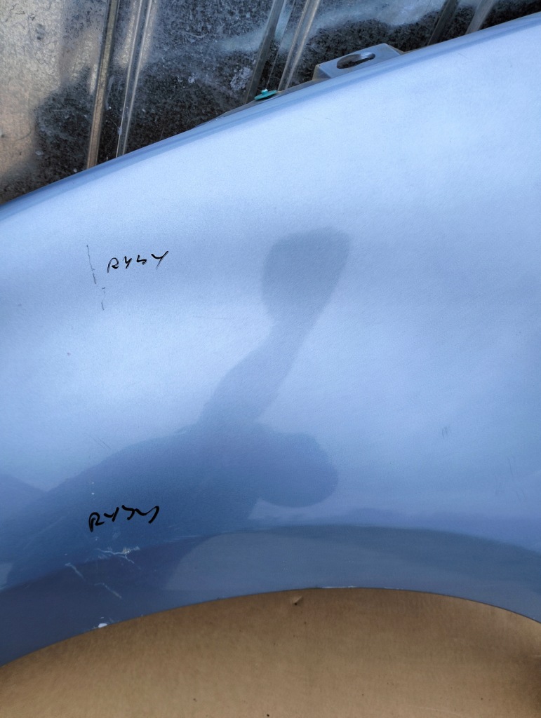 фото №4, Крыло левый перед renault grand scenic iii цвет terpa lata 2008-2012