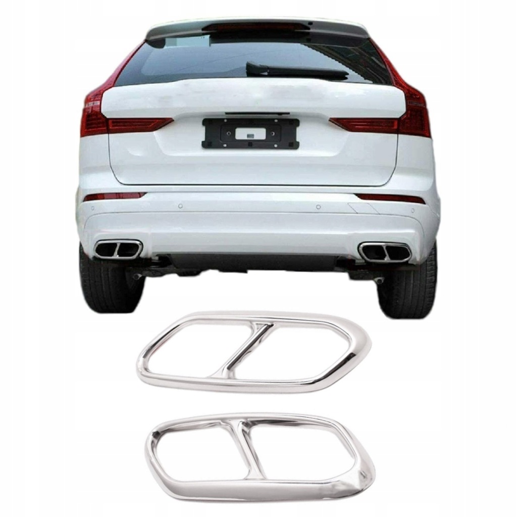 фото №1, Накладки наконечники глушника do volvo xc60 ii