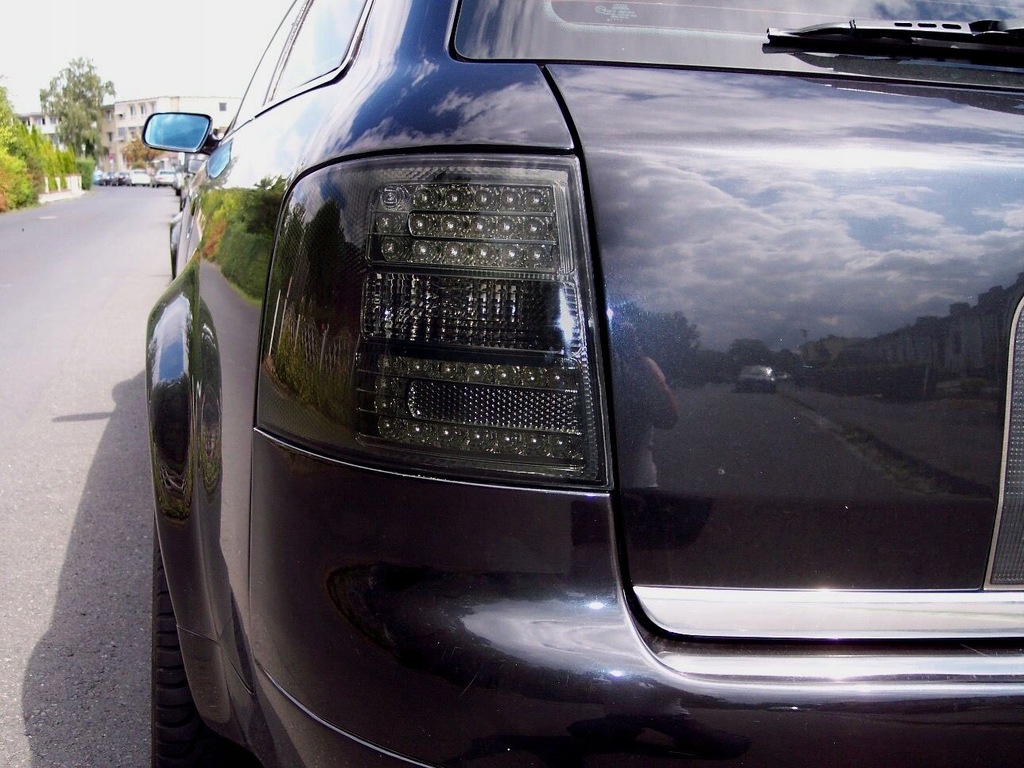 фото №9, Audi a6 s6 c5 4b 97-04 kombi avant лампы светодиодный задняя задние led smoke тёмные