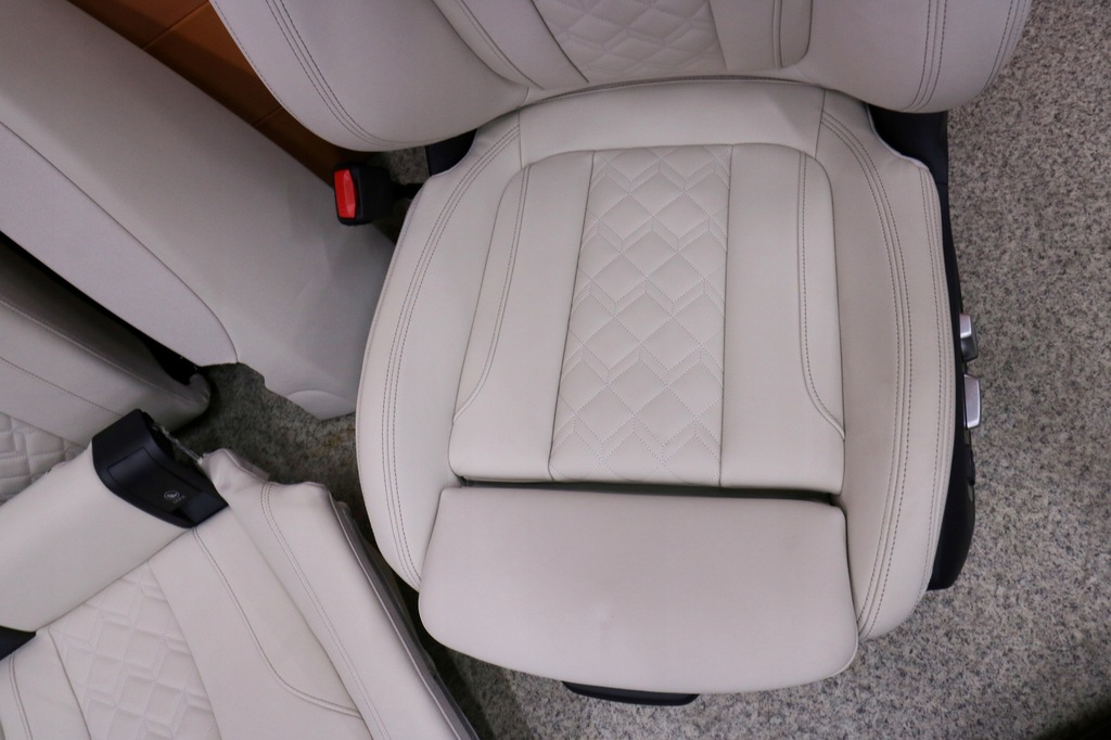 фото №12, Bmw 4 g22 салон сиденья individual кожа merino elfenbeinweiss harman