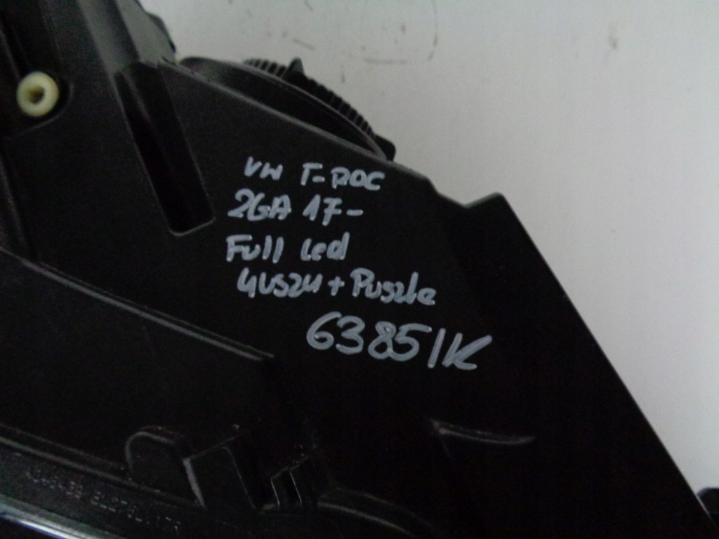 фото №11, Лампа фара права vw t-roc 2ga 17- full led