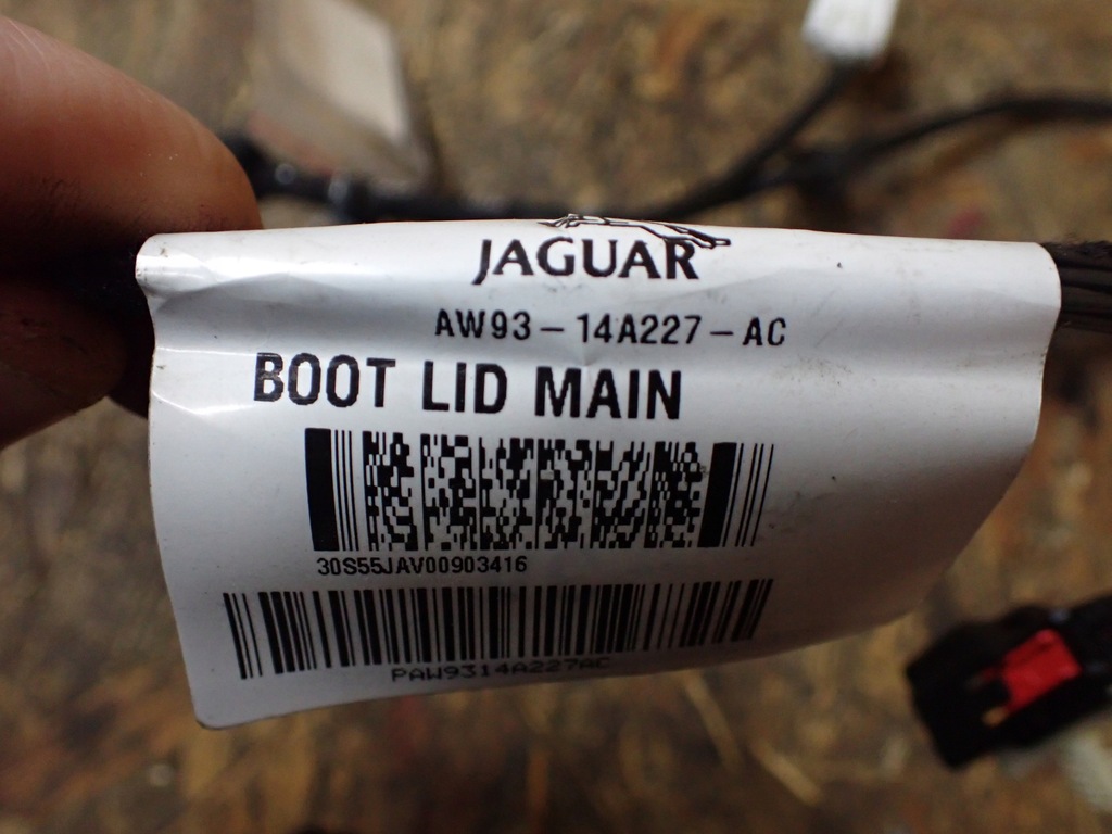 фото №10, Жгут крышки багажника jaguar xj x351 long europa aw93-14a227-ac 6077