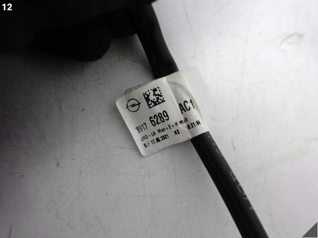 фото №13, Opel astra k v lift 15-22 зеркало каркас электропроводка подставка левая eu 5 pin