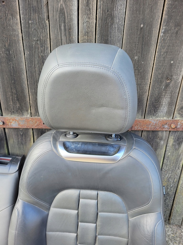 фото №9, Сидіння шкіра czarna комплект заднє сидіння citroen ds5 11-15 підігрів електричний