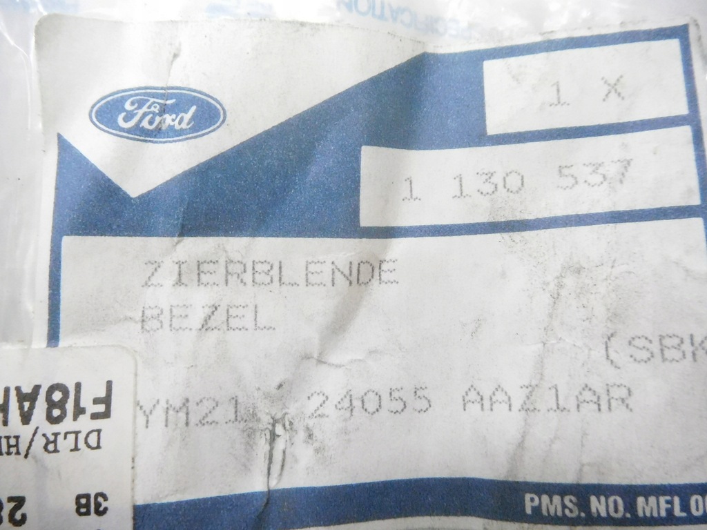 фото №8, Рамка ручка внутренней передних дверь ford galaxy mk2 оригинальный номер 1130537