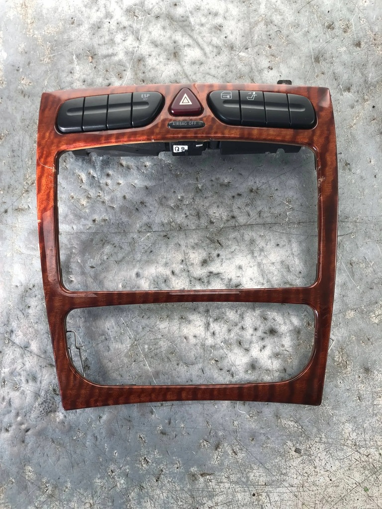 фото №1, Рамка dekor консолі mercedes w203