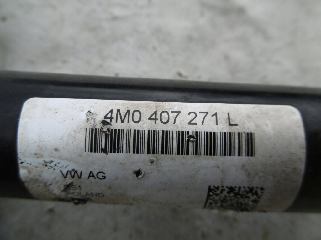 фото №5, Привідний вал ліва 4m0407271l vw touareg iii