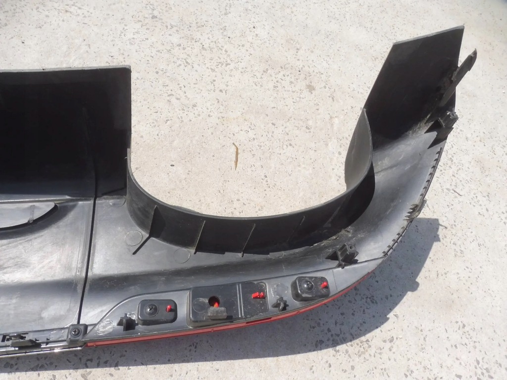 фото №10, Накладка спойлер бампера задня kia optima iv kombi