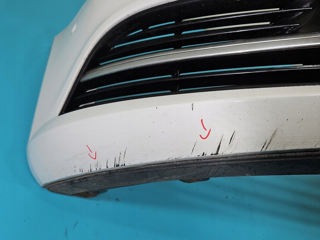 фото №11, Бампер перед vw passat cc 12-16 белый lb9a