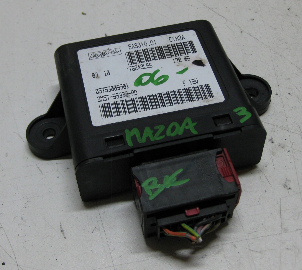 фото №1, Mazda 3 bk 06r модуль комфорту 3m5t-9s338-ad