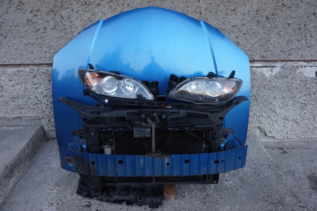 фото №6, Бампер капот крыло kompletny перед mazda 3 bk