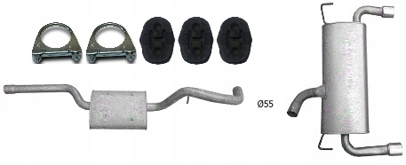 фото №1, Ford kuga ii 1.5 1.6 ecoboost гасник комплект