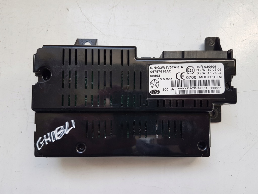фото №1, Модуль блок керування maserati ghibli m157 13-