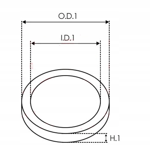 фото №2, Стартер уплотнительное кольцо генератора pod вакуумный