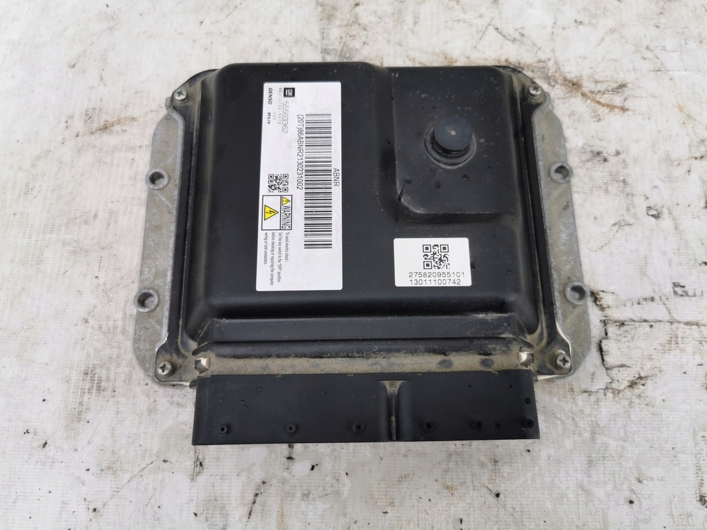 фото №1, Бортовой компьютер двигателя + pin opel meriva b 55593362