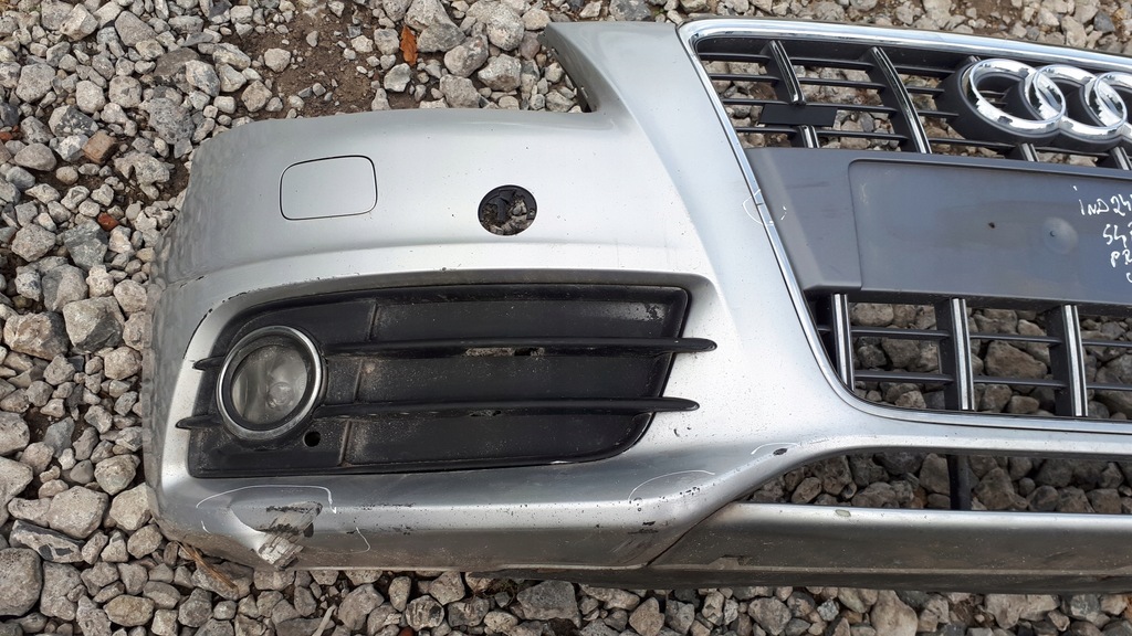 фото №12, S4 b8 бампер перед передний do ремонта lx7w sline