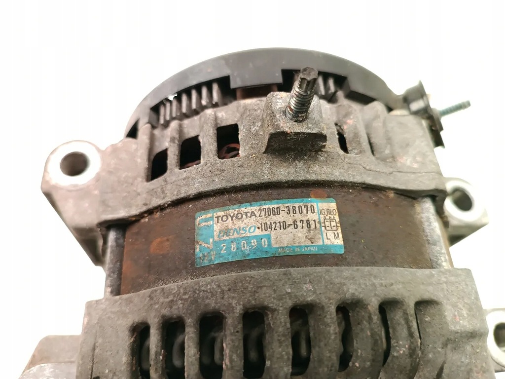 фото №7, Lexus ls генератор 460 бензин 280kw 381 hp 27060-38070 104210-2781 2014