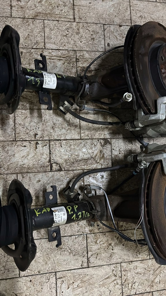 фото №9, Поворотный кулак ступица амортизационная стойка перед renault kadjar 1.3 tce