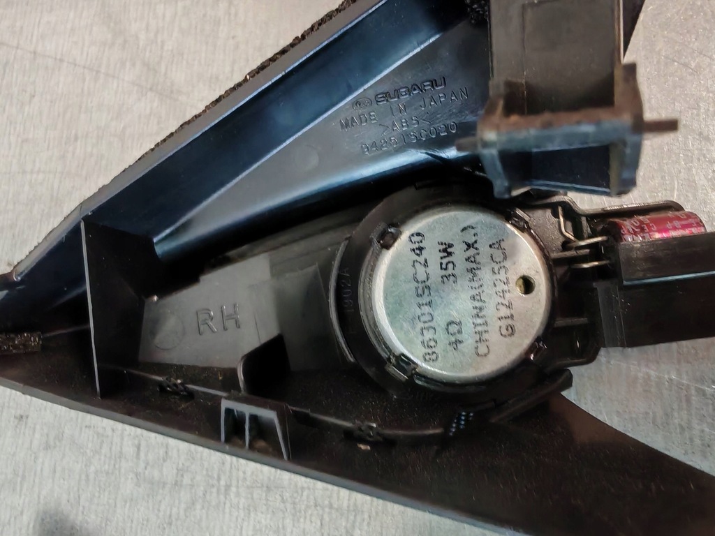 фото №6, Subaru forester iii sh динамік високочастотний двері передніх 94251sc020