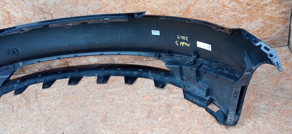 Tesla model 3 iii m3h рестайлинг  highland 23- бампер перед передний 1781565-12-b Доставка