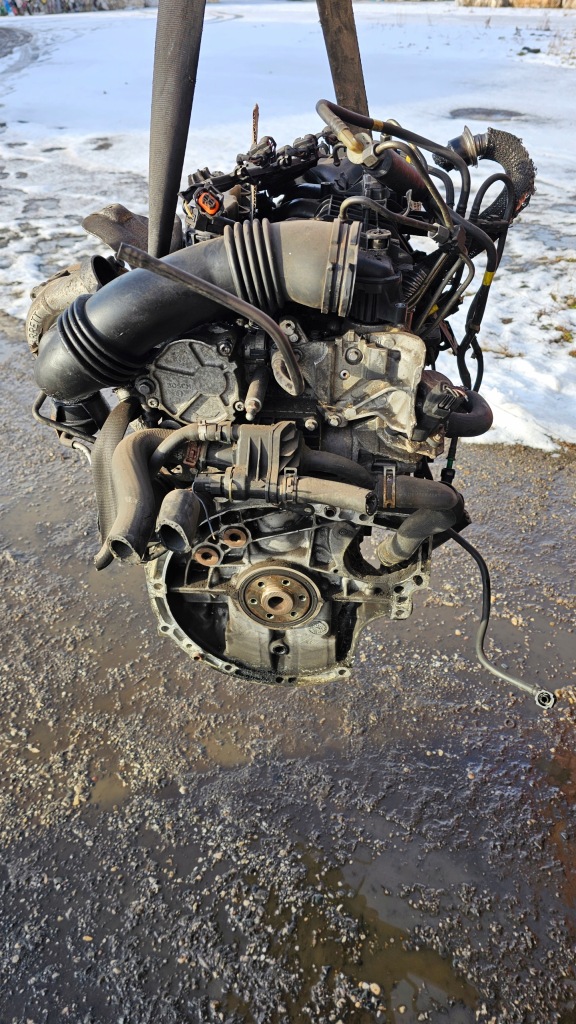 Двигатель citroen c5 рестайлинг  04-08 9hz 10jb 1.6 hdi 109km nr. 2 с Разборки
