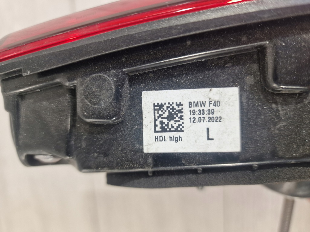 фото №6, Bmw 1 f40 лампа задняя задняя w крышка левый левая eu