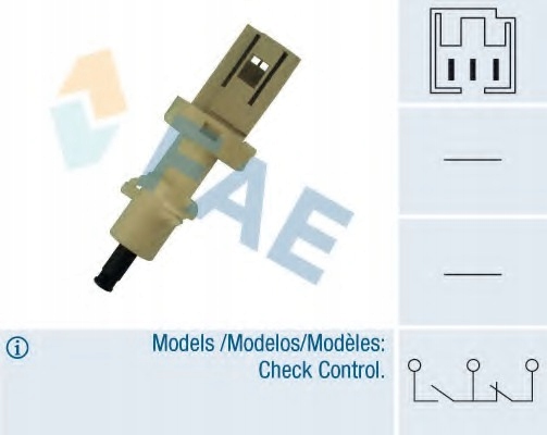 фото №11, Выключатель света стоп lancia delta