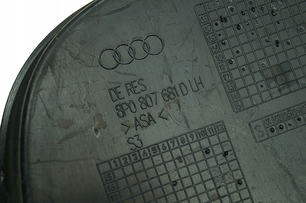 фото №7, Решітка радіатора решітка бампера лівий перед audi s3 8p