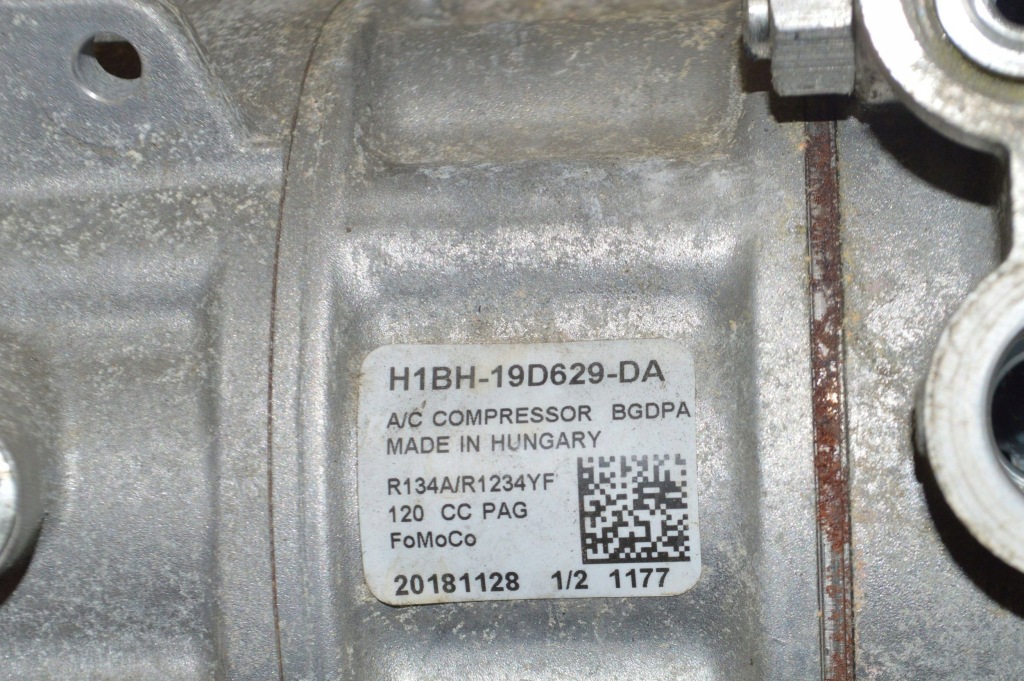 фото №7, Ford focus 2018 компресор / компресор кондиціонера a/c